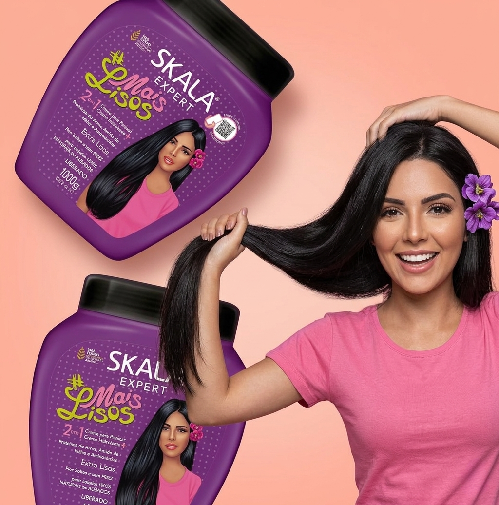 Mascara Mais Lisos SKALA 1000G