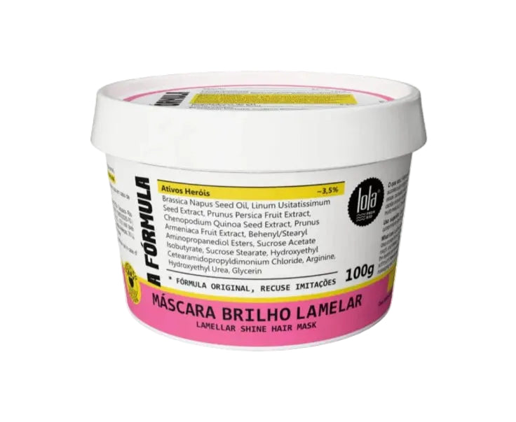 Mascarilla Brilho Lamelar 100 g LOLA