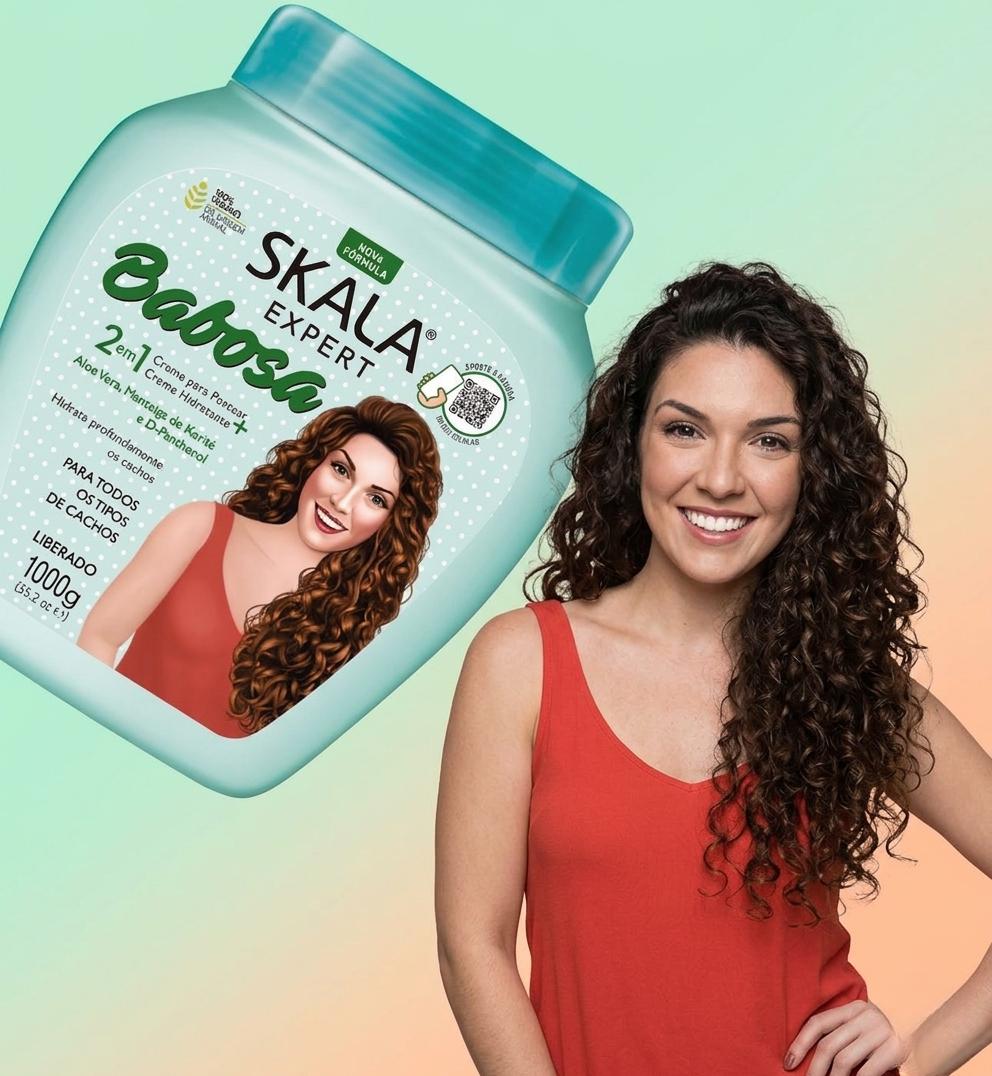 Máscara Babosa Aloe Vera - SKALA 1000g