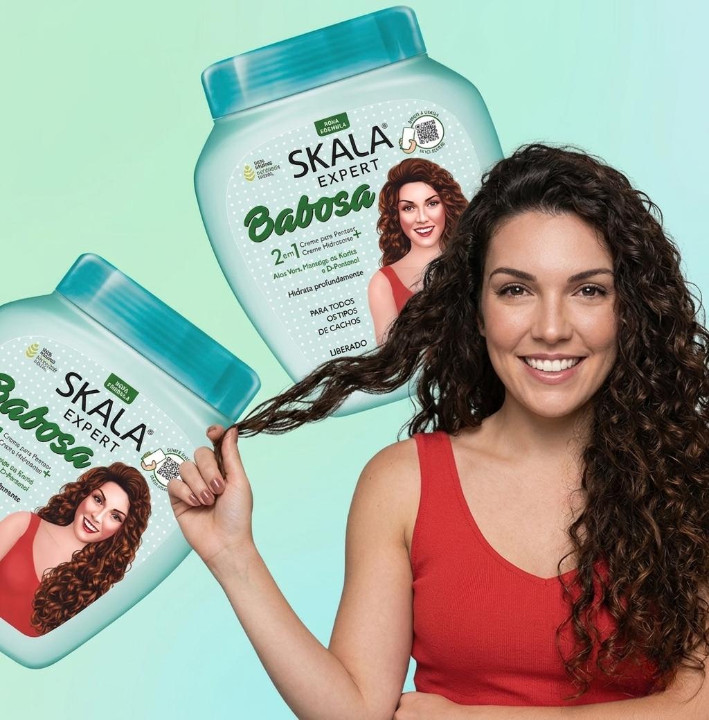 Máscara Babosa Aloe Vera - SKALA 1000g