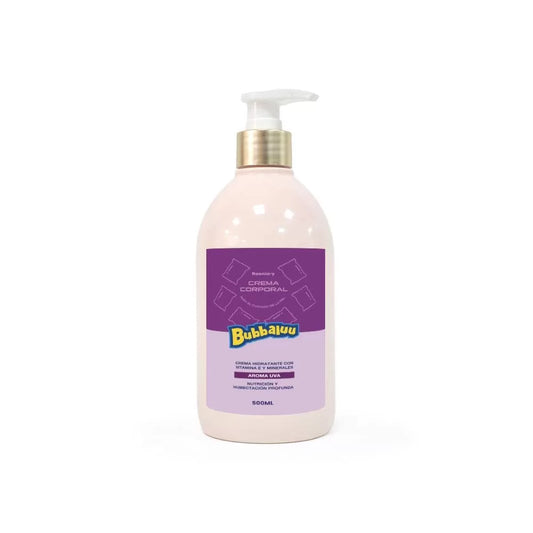 Crema Corporal Hidratante Bubbaluu 500ml - Uva