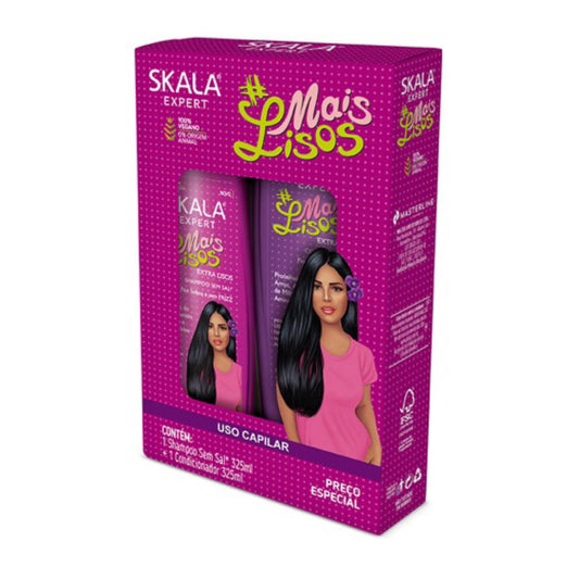 Kit Shampoo + Acondicionador Mais Lisos 650 ml