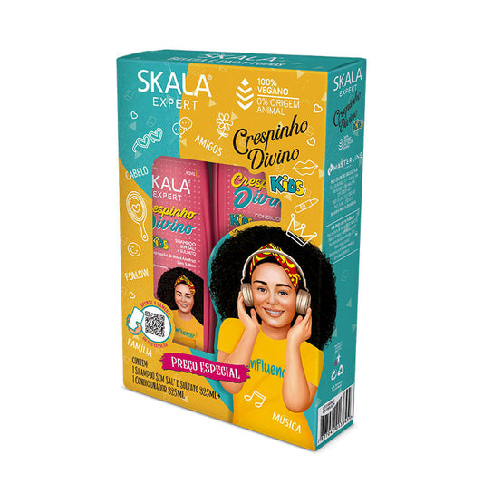 Kit Shampoo + Acondicionador Kids SKALA 650 ml