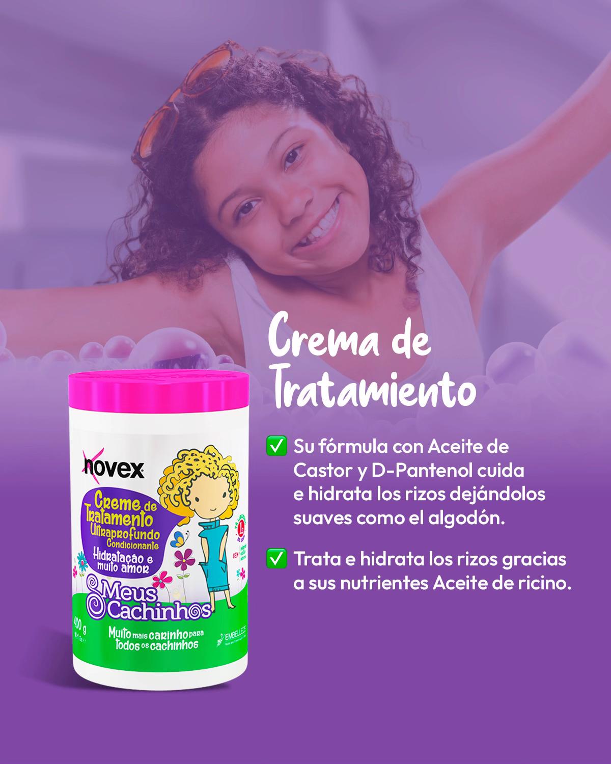 Crema de tratamiento Meus Cachinhos Kids  210g. – NOVEX