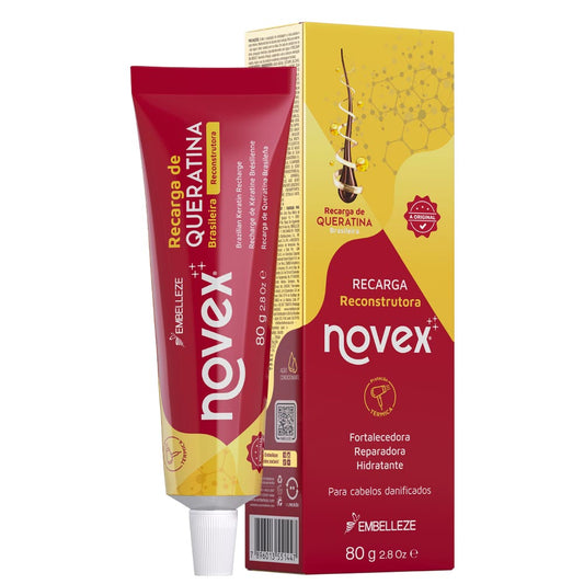 Recarga de Queratina Brasilera 80g.- NOVEX