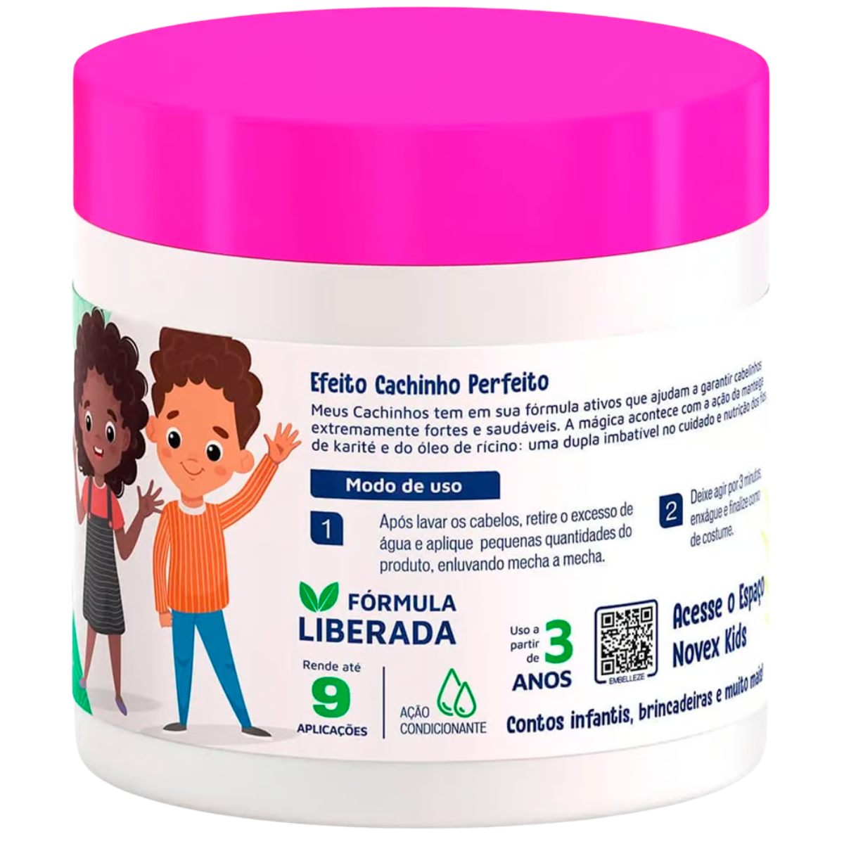 Crema de tratamiento Meus Cachinhos Kids  210g. – NOVEX