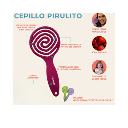 Cepillo Pirulito Dompel - Con Aroma